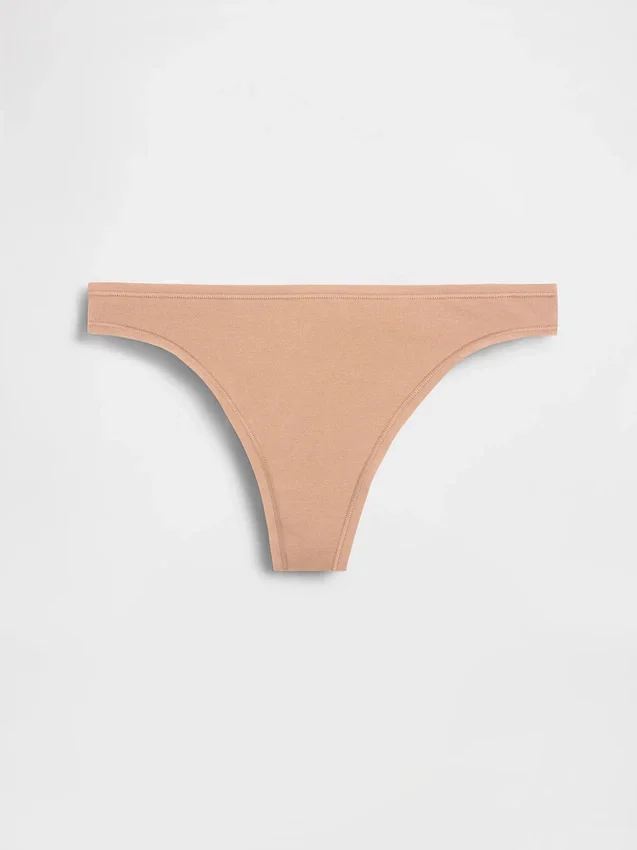 Tanga de algodón elástico orgánico