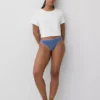 Tanga de algodón elástico orgánico