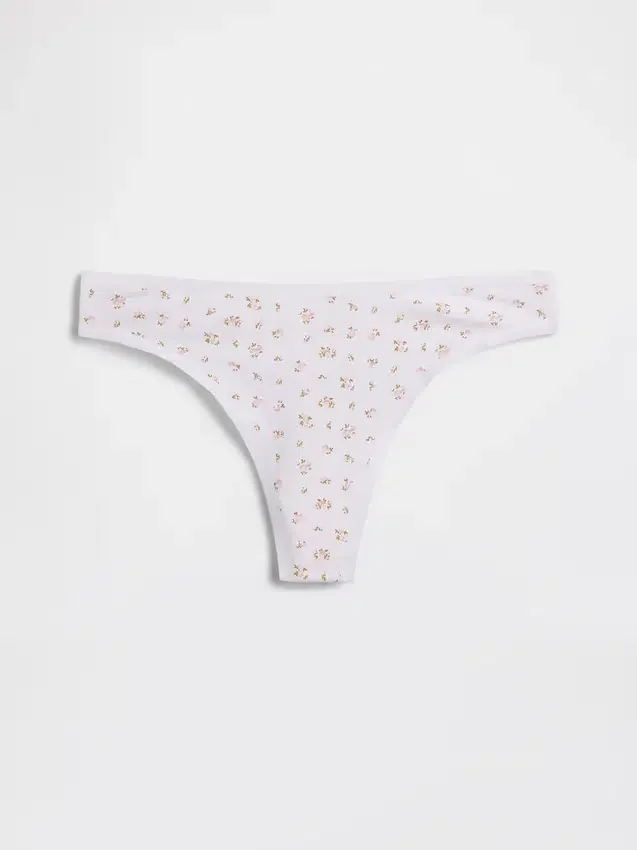 Tanga de algodón elástico orgánico