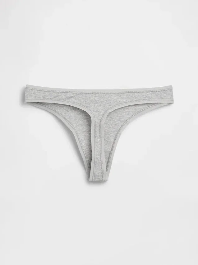 Tanga de algodón elástico orgánico