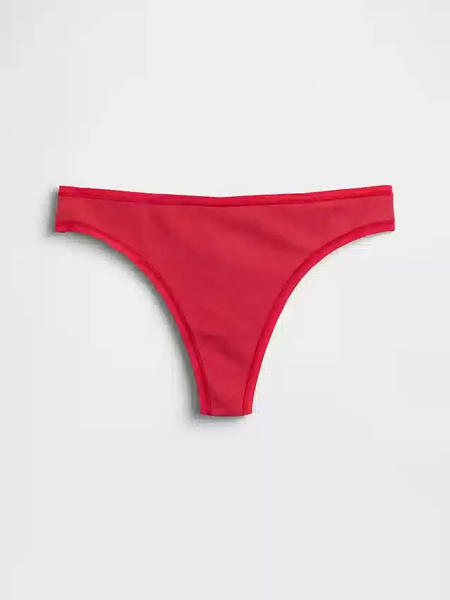 Tanga de algodón elástico orgánico