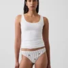 Tanga de algodón orgánico elástico de máxima suavidad