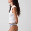 Tanga de algodón orgánico elástico de máxima suavidad