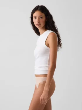 Tanga de algodón orgánico elástico de máxima suavidad