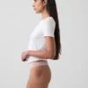 Tanga de algodón orgánico elástico de máxima suavidad