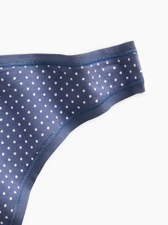 Tanga de algodón orgánico elástico de máxima suavidad
