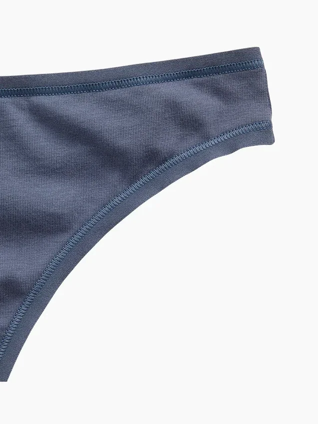 Tanga de algodón orgánico elástico de máxima suavidad
