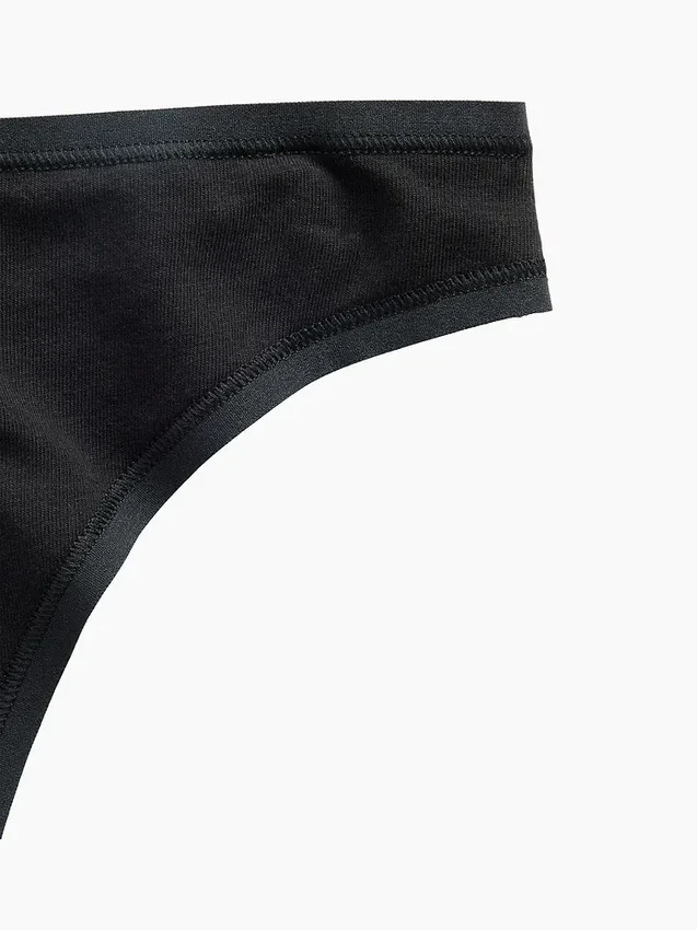 Tanga de algodón orgánico elástico de máxima suavidad