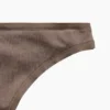 Tanga de algodón orgánico elástico de máxima suavidad