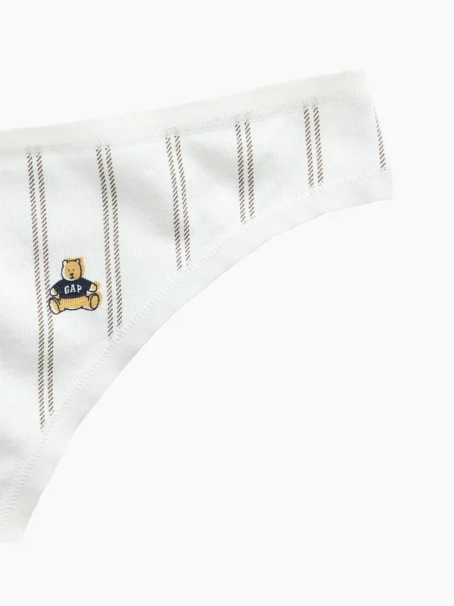 Tanga de algodón orgánico elástico de máxima suavidad