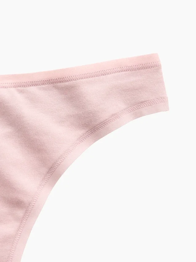 Tanga de algodón orgánico elástico de máxima suavidad