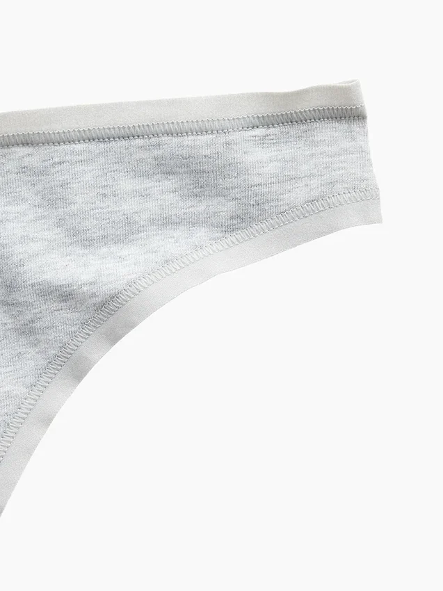Tanga de algodón orgánico elástico de máxima suavidad