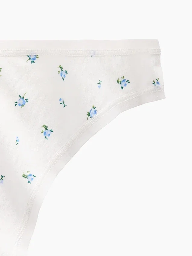 Tanga de algodón orgánico elástico de máxima suavidad