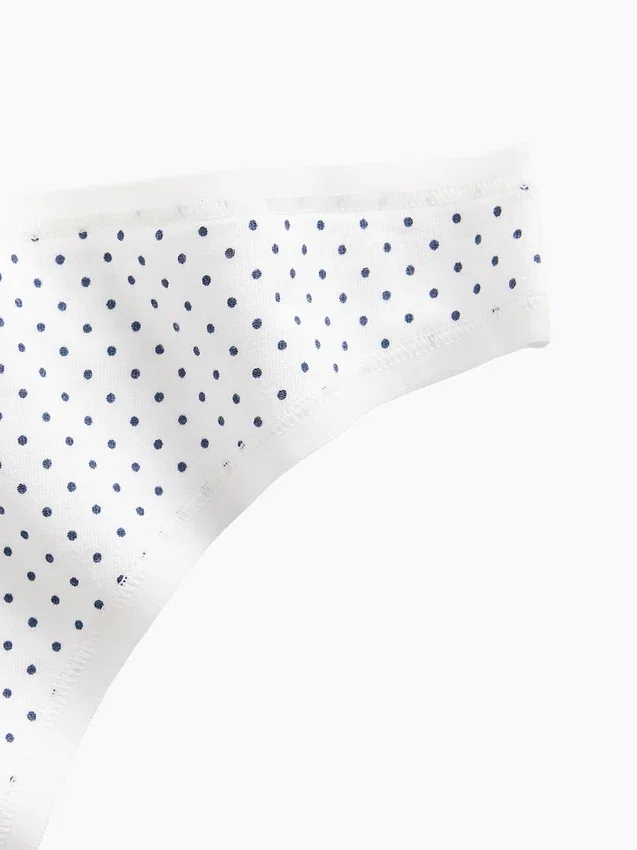 Tanga de algodón orgánico elástico de máxima suavidad