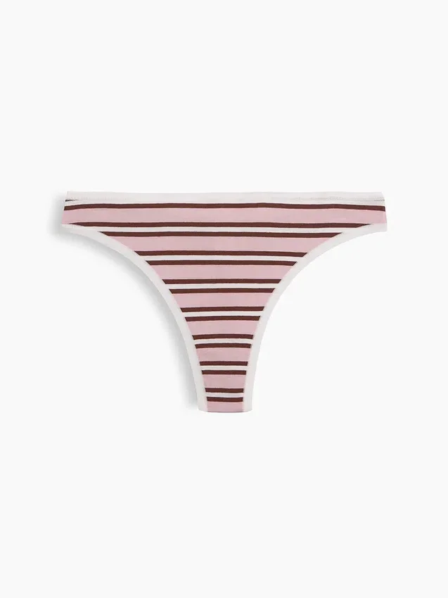 Tanga de algodón orgánico elástico de máxima suavidad