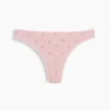 Tanga de algodón orgánico elástico de máxima suavidad