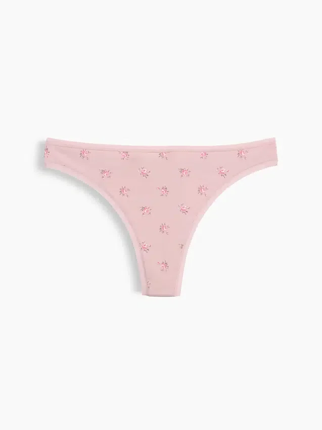 Tanga de algodón orgánico elástico de máxima suavidad