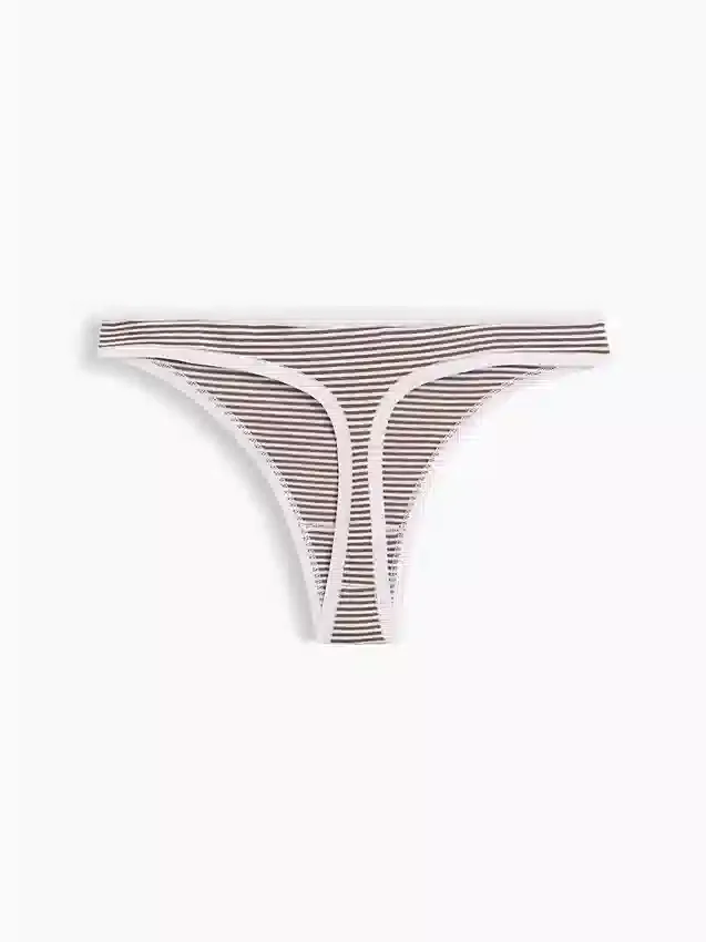 Tanga de algodón orgánico elástico de máxima suavidad