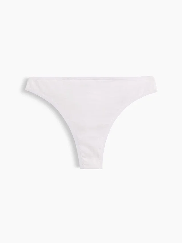 Tanga de algodón orgánico elástico de máxima suavidad