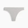 Tanga de algodón orgánico elástico de máxima suavidad