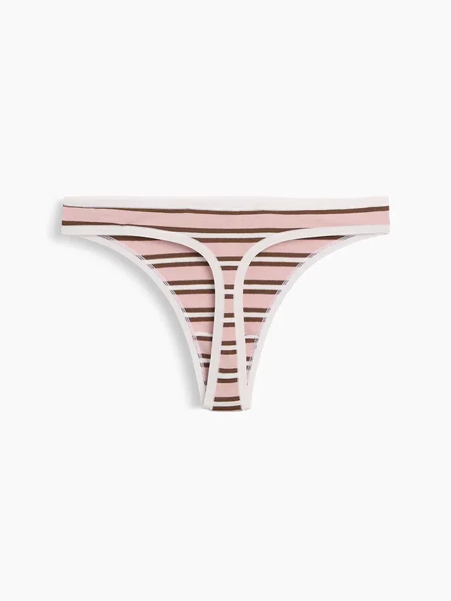 Tanga de algodón orgánico elástico de máxima suavidad