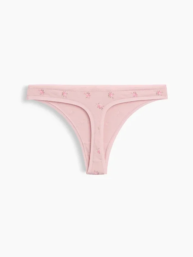 Tanga de algodón orgánico elástico de máxima suavidad