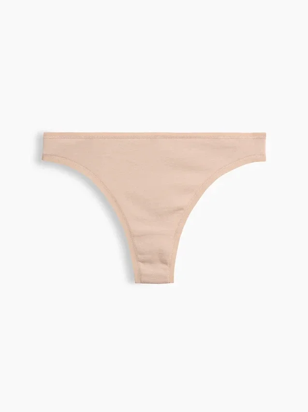 Tanga de algodón orgánico elástico de máxima suavidad