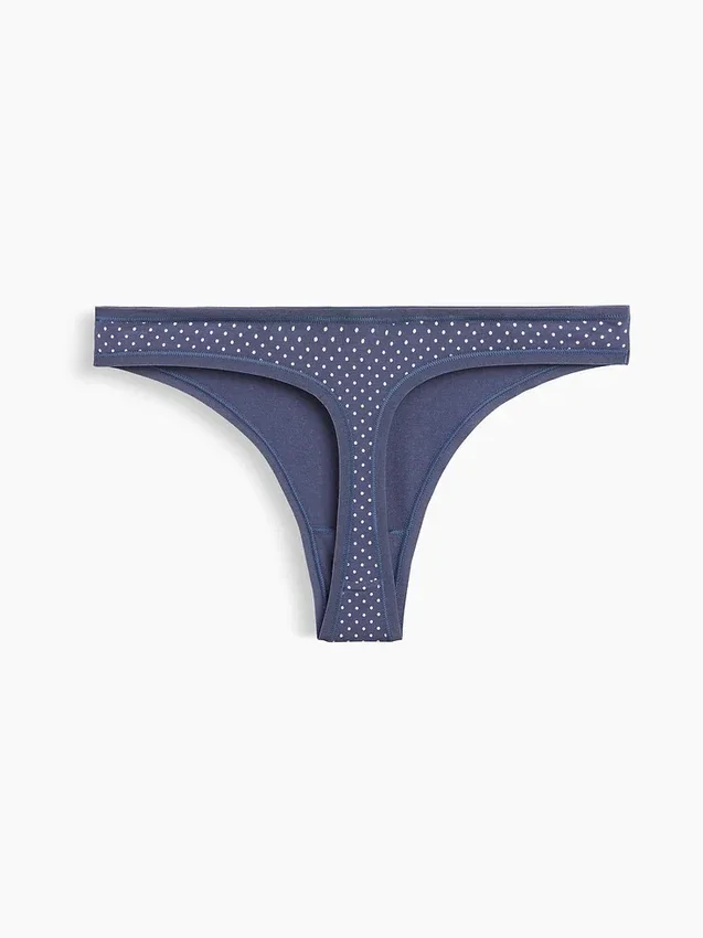 Tanga de algodón orgánico elástico de máxima suavidad