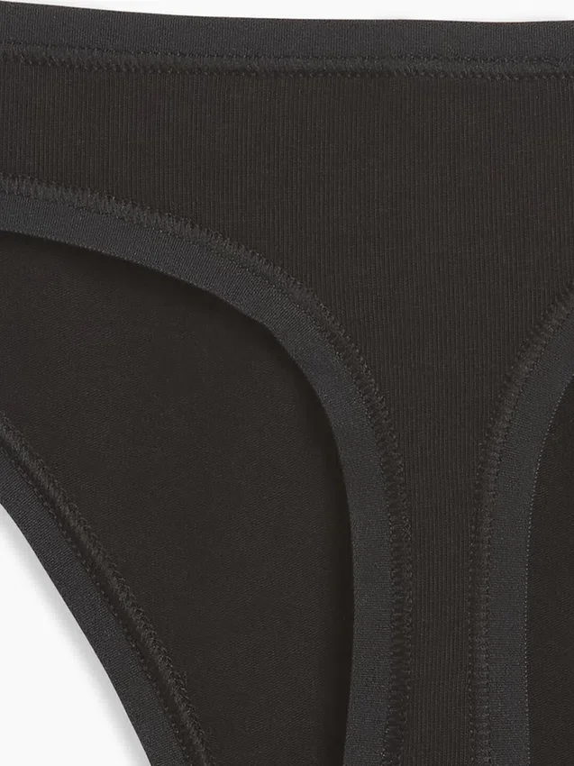 Tanga de algodón orgánico elástico de máxima suavidad