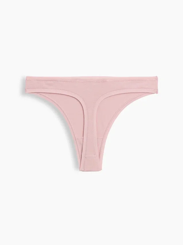 Tanga de algodón orgánico elástico de máxima suavidad
