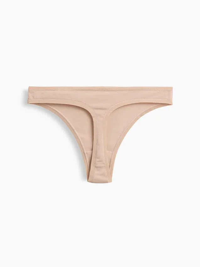 Tanga de algodón orgánico elástico de máxima suavidad