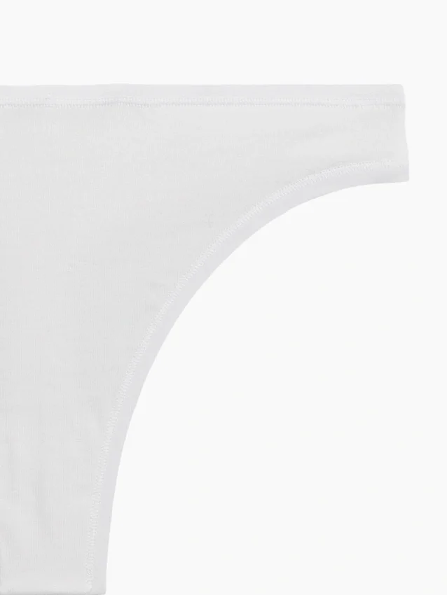 Tanga de algodón orgánico elástico de máxima suavidad (paquete de 3)