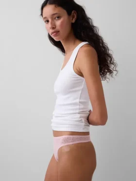 Tanga de encaje