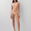 Tanga invisible de algodón elástico orgánico