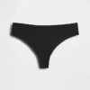 Tanga invisible de algodón elástico orgánico