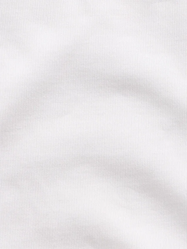 Tanga invisible de algodón elástico orgánico