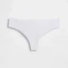 Tanga invisible de algodón elástico orgánico