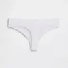 Tanga invisible de algodón elástico orgánico