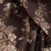 Top con cuello en V y volantes