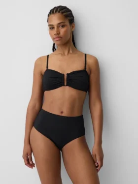 Top de bikini bandeau convertible