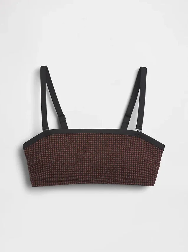 Top de bikini tipo bandeau