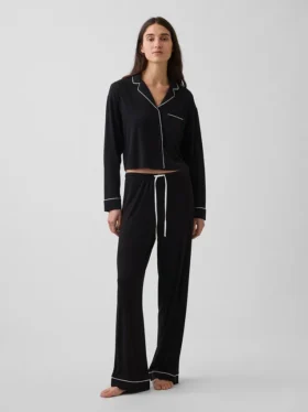 Top de pijama corto de modal supersuave