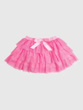 Tutú en capas con lazo de frambuesa de Sweet Wink