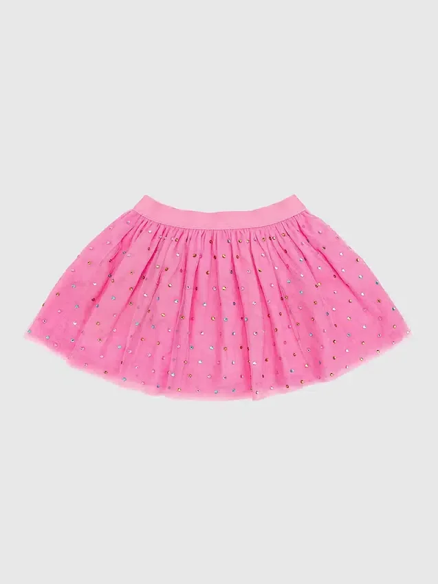 Tutu «Sweet Wink» con strass color frambuesa