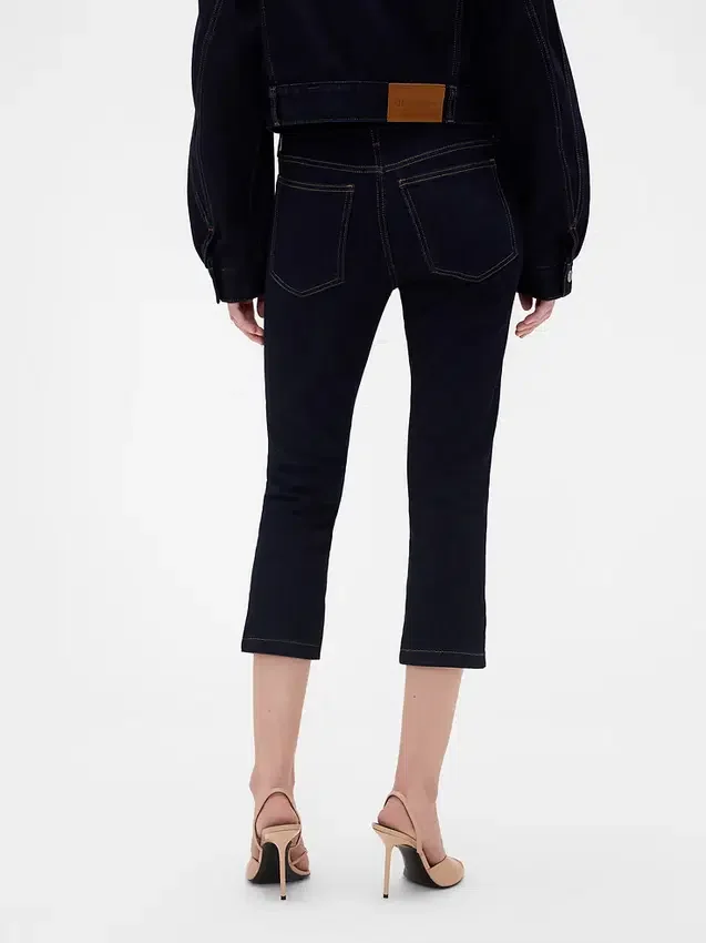 Vaqueros capri de talle bajo GAP × Victoria Beckham