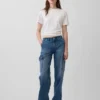 Vaqueros cargo holgados de talle bajo estilo años 90