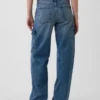 Vaqueros cargo holgados de talle bajo estilo años 90