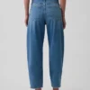 Vaqueros cropped de talle alto