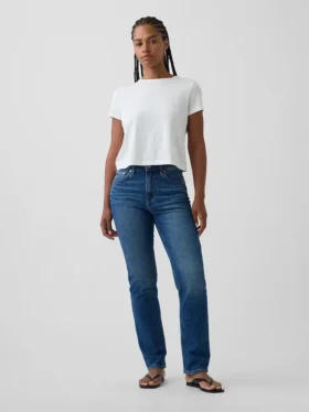 Vaqueros Curvy de talle alto, estilo «90s», ajustados y de corte recto
