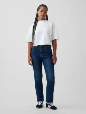 Vaqueros Curvy de talle alto, estilo «90s», ajustados y de corte recto